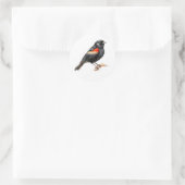 Stickers Oiseaux Rouges (Sac)