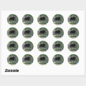 Stickers Okapi (Feuille)