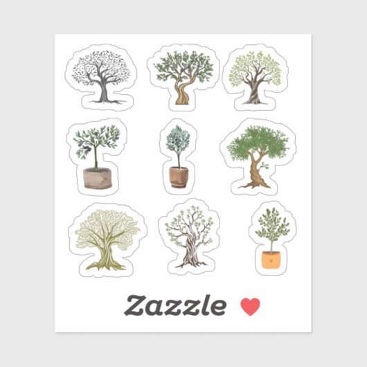 Stickers Olive Tree (Feuille)