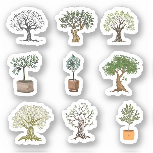 Stickers Olive Tree (Devant)