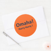 Stickers Omaha pour les fans de Broncos (Enveloppe)