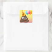 Stickers Ombre Anniversaire Poop Emoji (Sac)