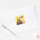 Stickers Ombre Anniversaire Poop Emoji (Enveloppe)