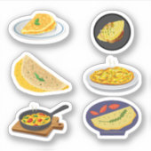 Stickers Omelette (Devant)