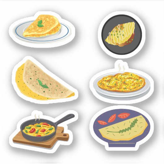 Stickers Omelette (Devant)