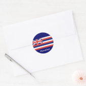 Stickers onder Hawaïaanse vlag (Envelop)