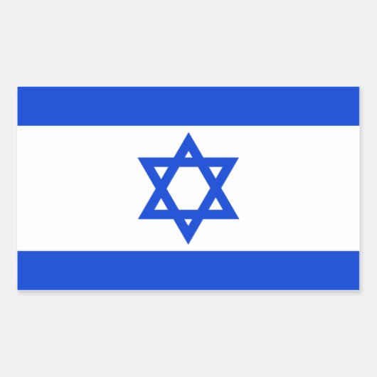 Stickers onder Israëlische vlag (Voorkant)