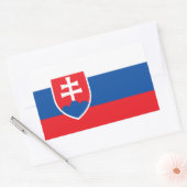 Stickers onder Slowaakse vlag* (Envelop)