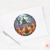 Stickers ontwerpen Halloweendag van de doden (Envelop)