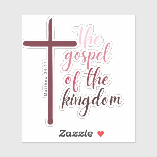 Stickers op basis van geloof | CHRISTELIJKE STICKE (Vel)