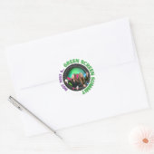 Stickers op de groene-schermtop (Envelop)