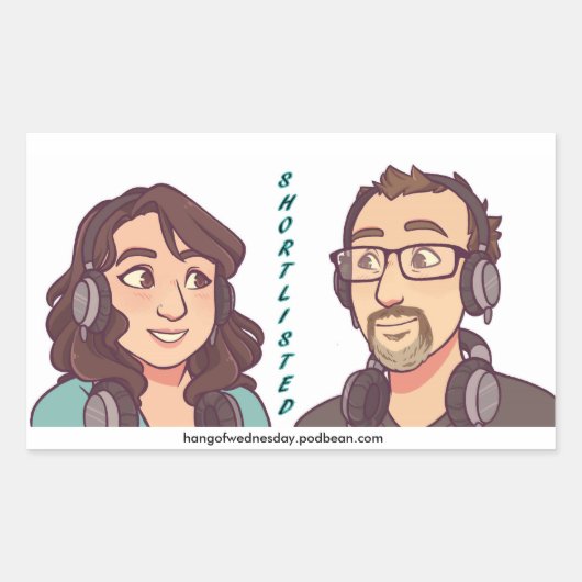 STICKERS OP SHORTLIST (Voorkant)