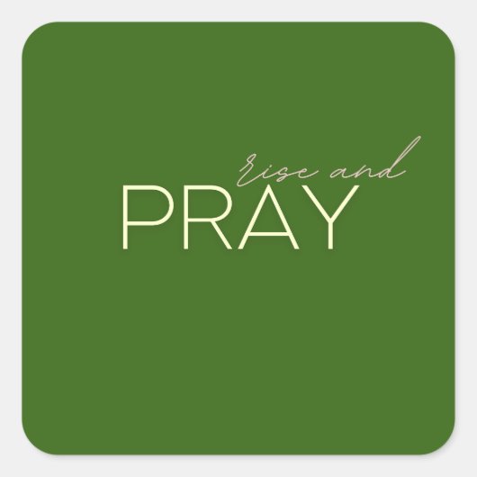 stickers opstijgen en bidden (Voorkant)