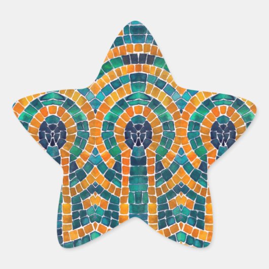Stickers OR ICONS MOSAIC Star (Devant)