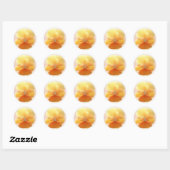 Stickers - Orange Pansy (Feuille)