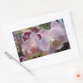 stickers Orchidées roses. *personnalisation* (Enveloppe)