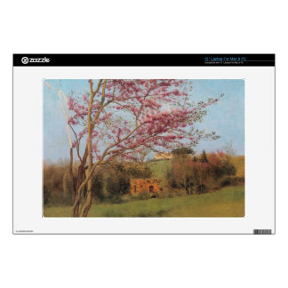 Stickers Ordinateur Portable John William Godward - amande rouge de floraison