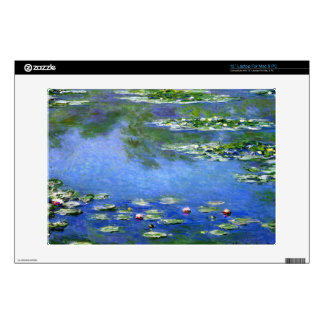 Stickers Ordinateur Portable Nénuphars par Claude Monet