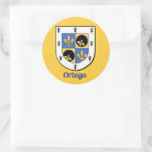 Stickers Ortega Family Shield (Sac)