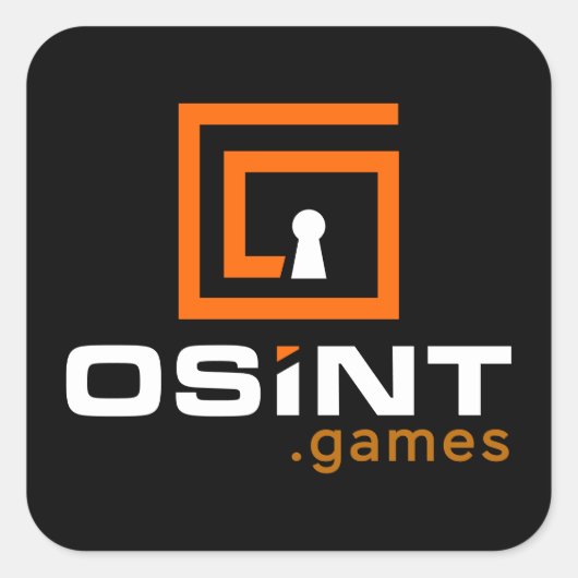 Stickers OSINT Games 3"x3" (Devant)