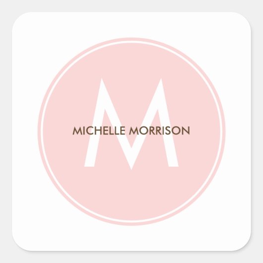 Stickers ou Étiquettes d'étiquette cadeau Cercle C (Devant)