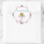 Stickers ou sceaux Macarons et cupcakes (Sac)