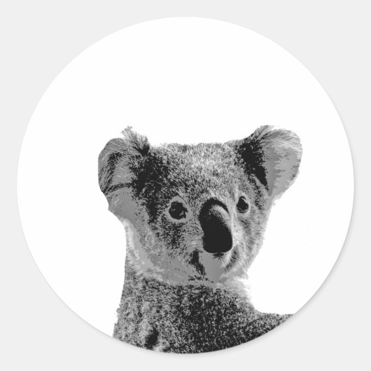 Stickers Ours Koala (Devant)