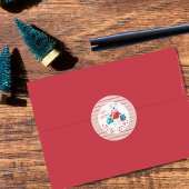 Stickers Ours Polaire Joyeux Noël