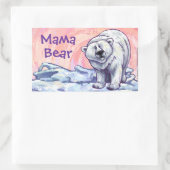 Stickers Ours Polaire Mama (Sac)