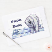 Stickers Ours polaire Papa Bear (Enveloppe)