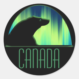 Stickers Ours Polaire Stickers Faune Canada