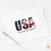 Stickers ovale, brillant, 4,5 x 2,7 pouces (feuill (Enveloppe)