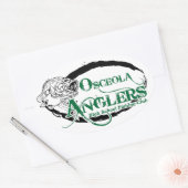 Stickers ovale, brillant, 4,5 x 2,7 pouces (feuill (Enveloppe)