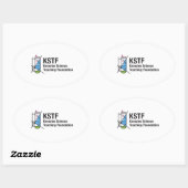 Stickers ovale KSTF (Feuille)