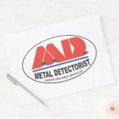 Stickers ovale MD (Enveloppe)