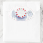 Stickers ovale PEPPERMINT (Sac)