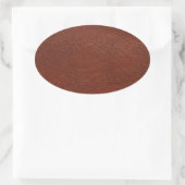 Stickers ovales en cuir (Sac)