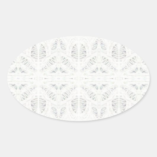 Stickers Ovaux BATTENBURG LACE (Devant)