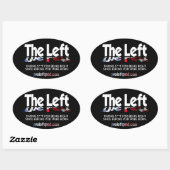 Stickers Ovaux - La Gauche, Défini... (Feuille)