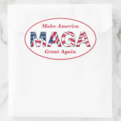 Stickers Ovaux MAGA (Sac)