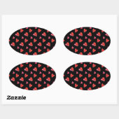 Stickers Ovaux MINI HEARTS II (Feuille)