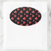Stickers Ovaux MINI HEARTS II (Sac)