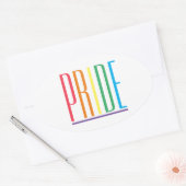 Stickers Ovaux PRIDE (Enveloppe)
