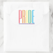 Stickers Ovaux PRIDE (Sac)