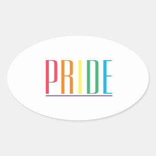 Stickers Ovaux PRIDE