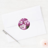 Stickers Paarse Tulp Flowers (Envelop)
