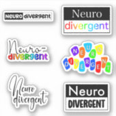 Stickers Pack/Stickers Neurodivergent (Devant)