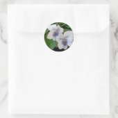 Stickers Paire Violet Blanc (Sac)