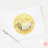 Stickers Paix de Noël Jésus en colère (Enveloppe)