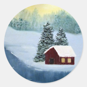 Stickers Paix d'hiver